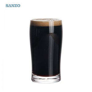 Sanzo 7 개 Oz 소형 맥주 잔은 인쇄 로고 맥주 유리제위원회 맥주 유리 잔을 주문을 받아서 만듭니다